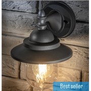 If you’re looking for a grander, more contemporary look for your home’s lighting system, take a browse through our dark grey fisherman lantern wall light. This product boasts a darker colour, making sure that the appearance blends into the sophisticated design of your home. For a simpler way to bring discrete elegance to your home, consider our dark grey RYDER fisherman lantern light. 