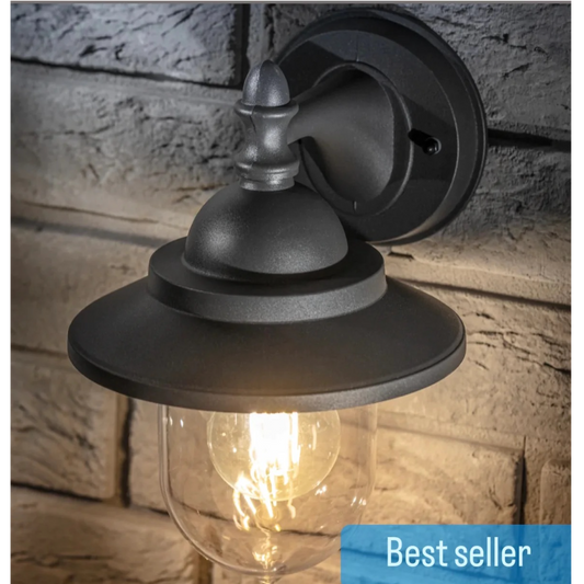 If you’re looking for a grander, more contemporary look for your home’s lighting system, take a browse through our dark grey fisherman lantern wall light. This product boasts a darker colour, making sure that the appearance blends into the sophisticated design of your home. For a simpler way to bring discrete elegance to your home, consider our dark grey RYDER fisherman lantern light. 