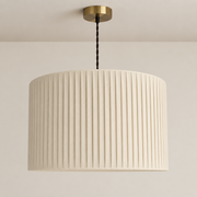 CGC Juno Large 45 cm Pleated Stone Lamp Shade