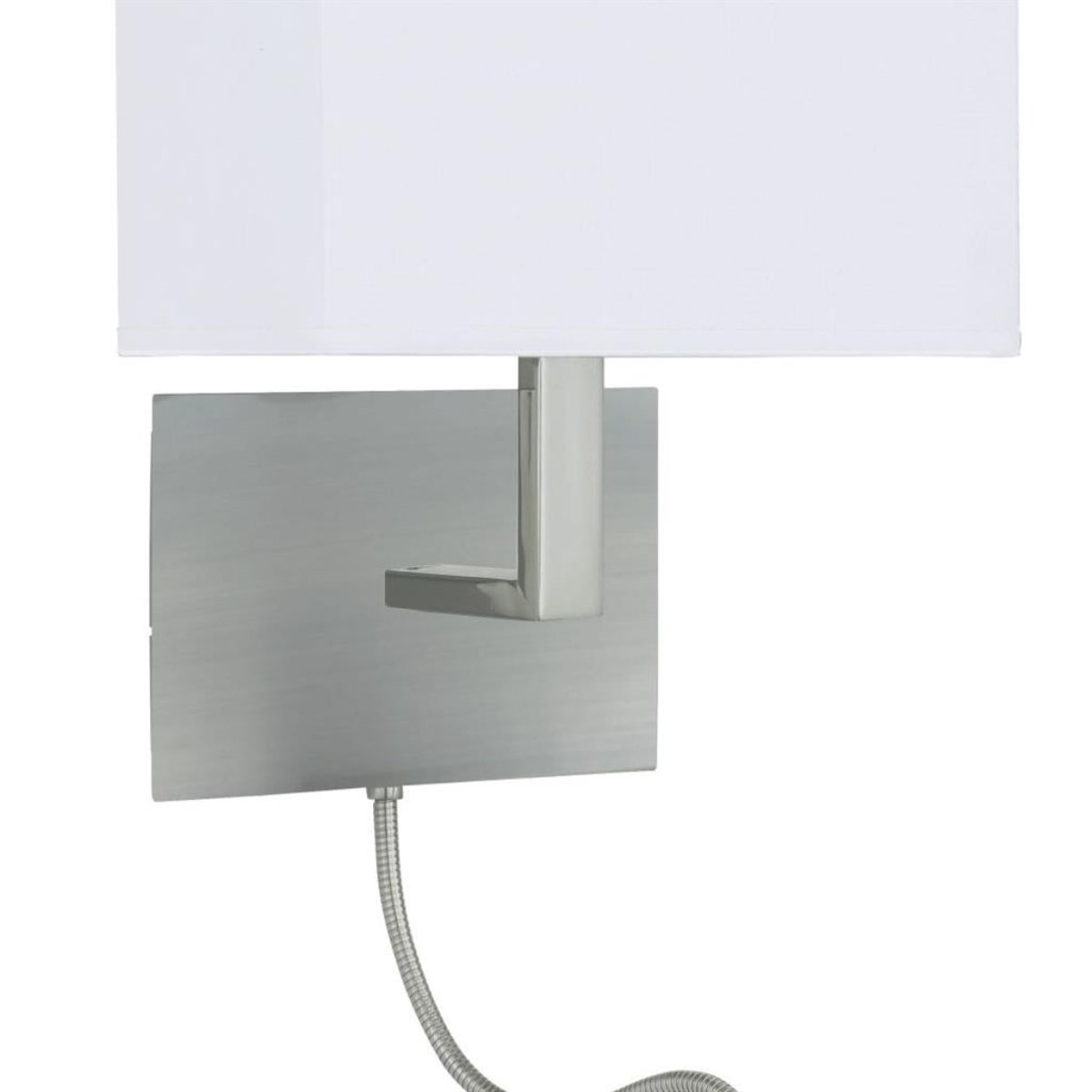 CGC HOTEL Satin Silver Adjustable LED Wall Light