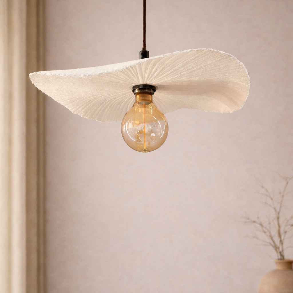 CGC Tallulah Large 45cm Paper Wave Easy Fit Lampshade