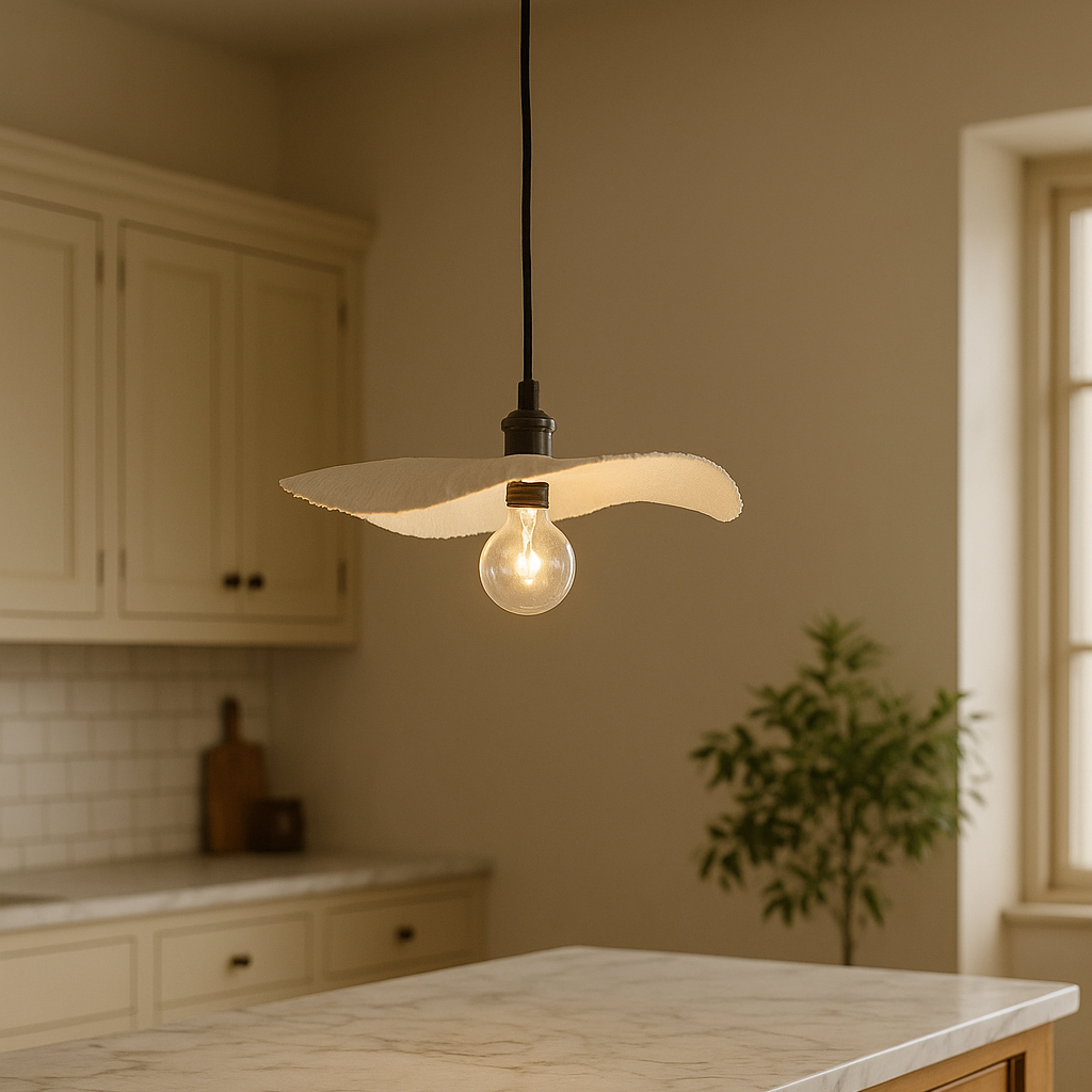 CGC Wanda Large 45cm Paper Wave Easy Fit Lampshade