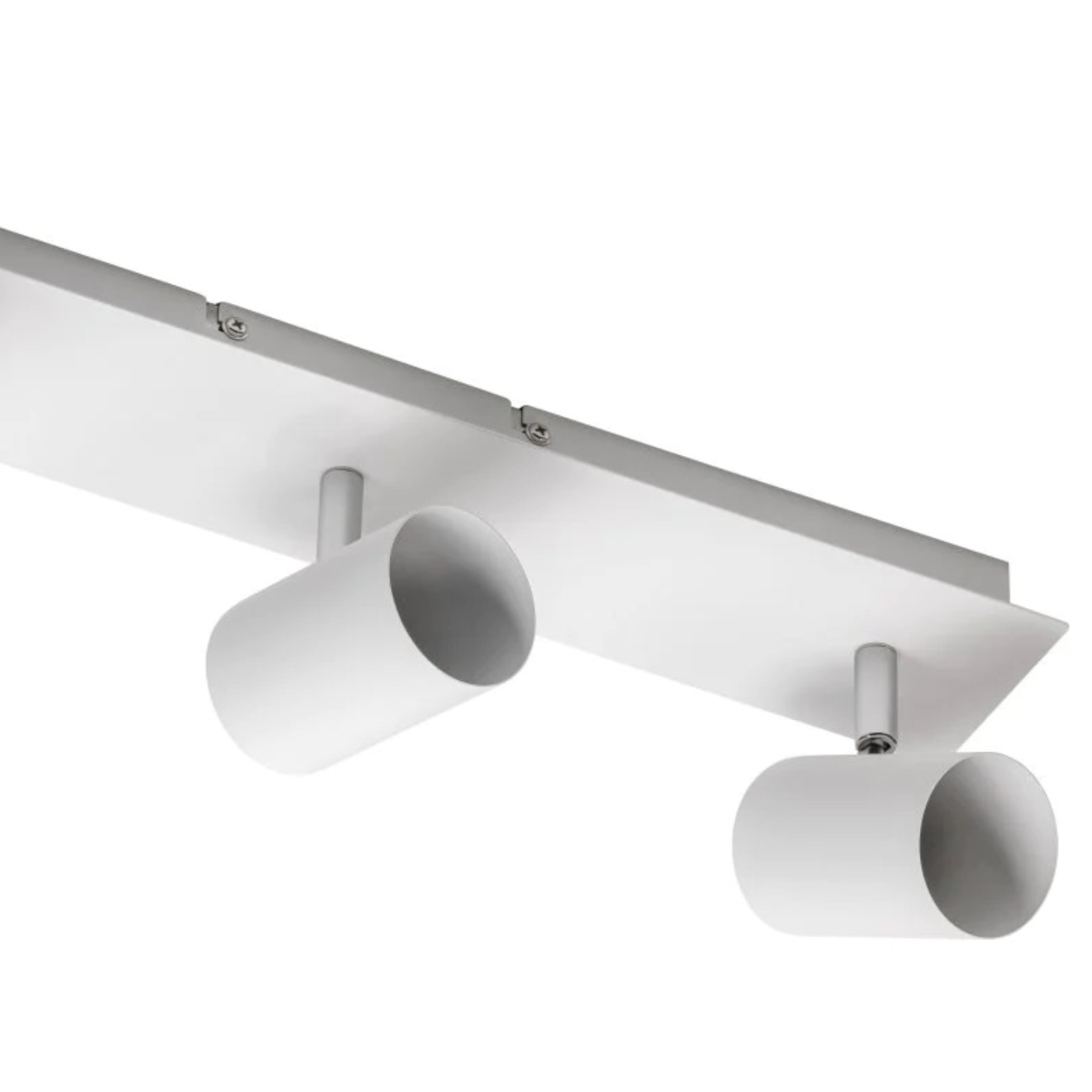 Add an industrial style to your home with the VENETO  spotlight light finished in white. The lamp is also ideal for task lighting due to the adjustable heads providing a focused beam. The simplistic design of this light fitting makes it suitable for all interior styles.