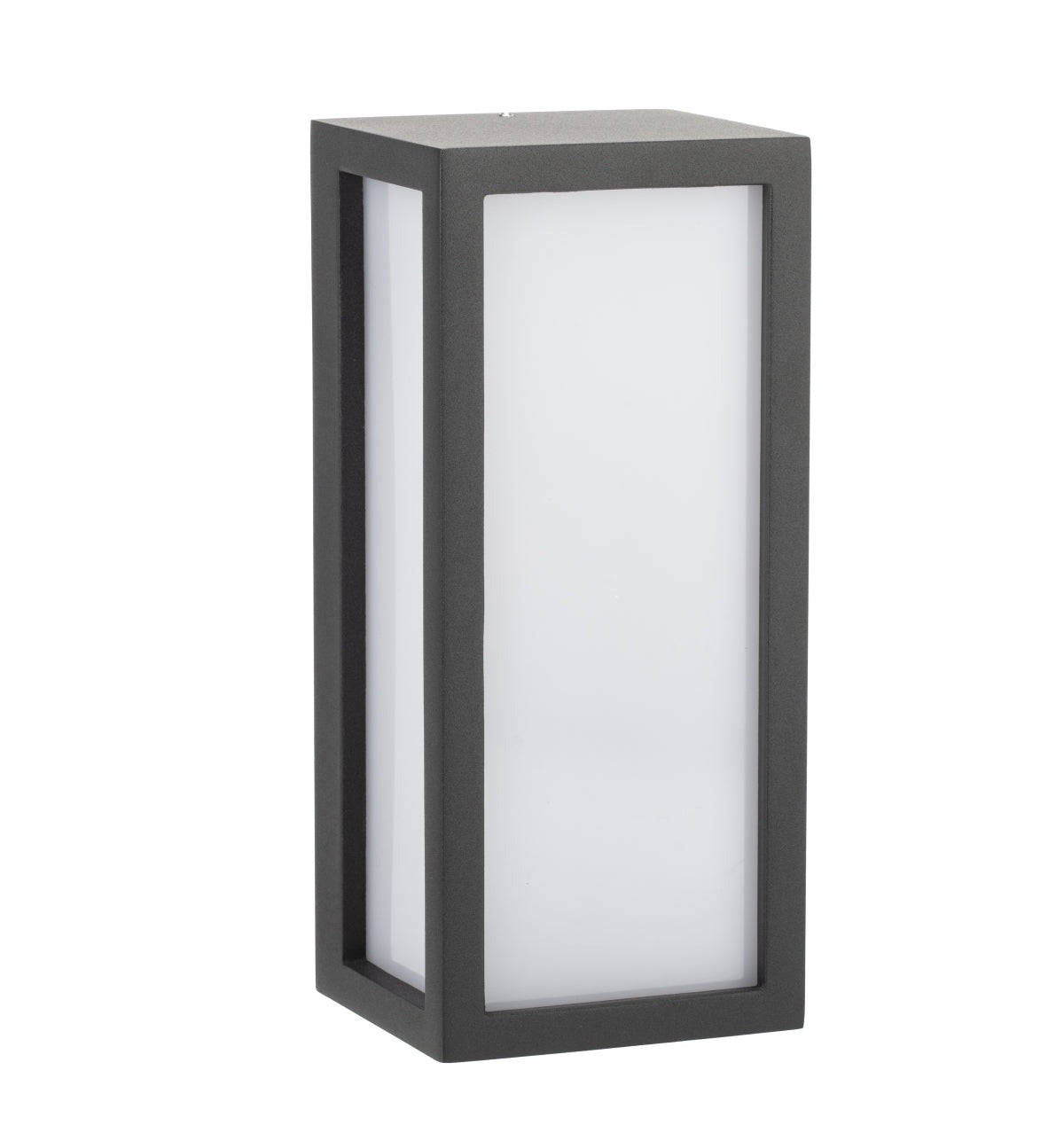 If you’re looking for a modern take on a traditional outdoor wall light, this black aluminium rectangle wall light is perfect for adding style and protection for your home. This classic design with a contemporary twist, styled with a metal rectangle shape and fitted with opal diffusers also contains an imposing black finish, making it ideal for any home design - adding a statement to any wall it fits in