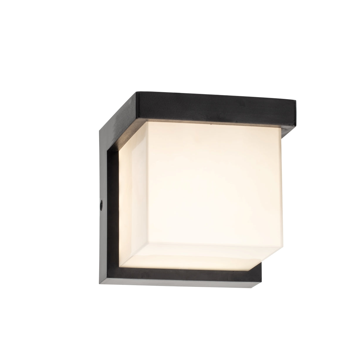 Our Addison black plastic ABS plastic outdoor wall mounted rectangle outdoor light with built in LED's would look perfect in a modern or more traditional home design. Outside wall lights can provide atmospheric light in your garden, at the front door or on the terrace as well as a great security solution. It is designed for durability and longevity with its robust material producing a fully weatherproof and water resistant light fitting.