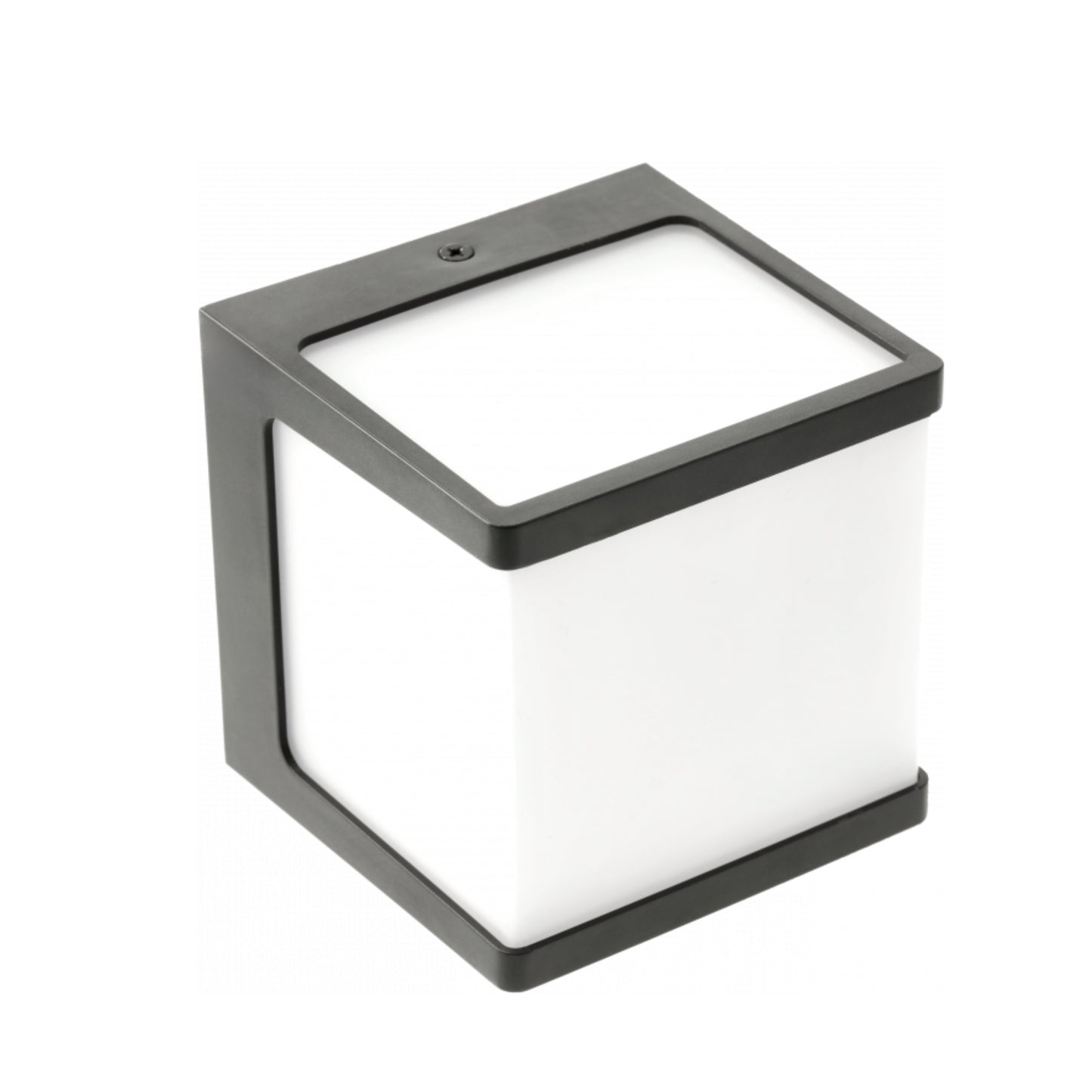 CGC AYRA Black Sqaure LED Outdoor Cube Wall Light 4000k IP54 10W 1000lm