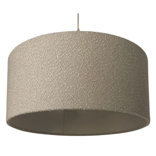 CGC PETRA Large Grey Boucle Ceiling or Table Lamp Shade