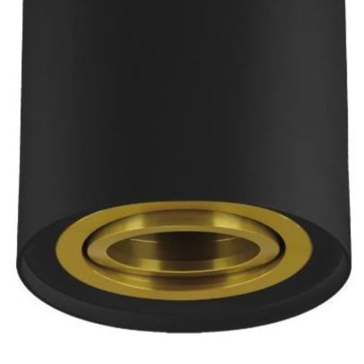 Our Prince adjustable ceiling spot light has a sleek and modern circular design with a powder coated exterior and gold interior. A simple, black ceiling spotlight is a perfect complement to classic or modern interiors. Ideal for the kitchen, dining room, bedroom, or living room. It has an IP20 rating, indicating that it is dustproof.