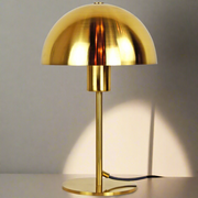 CGC KELLY Brushed Gold Dome Table Lamp