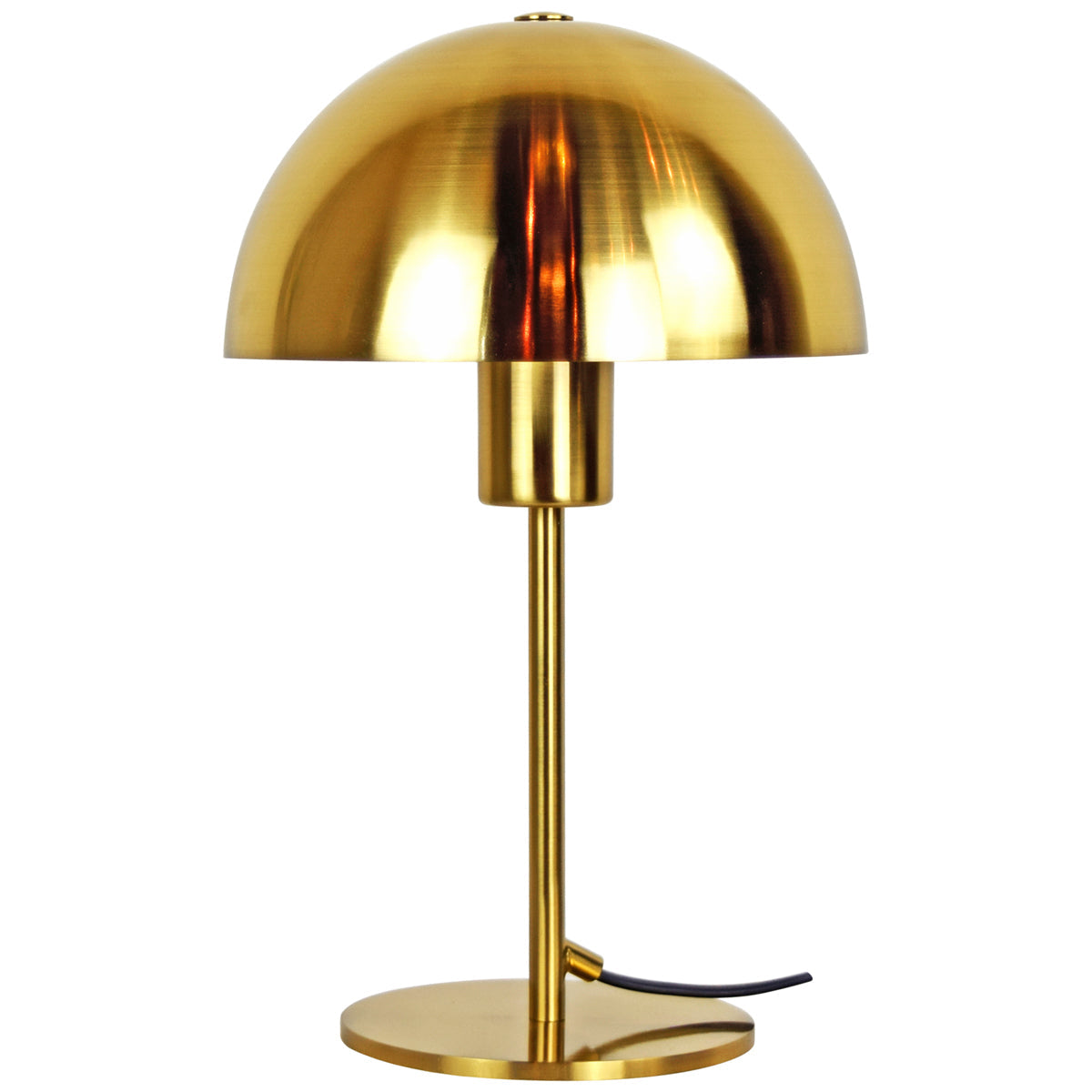 CGC KELLY Brushed Gold Mushroom Table Lamp