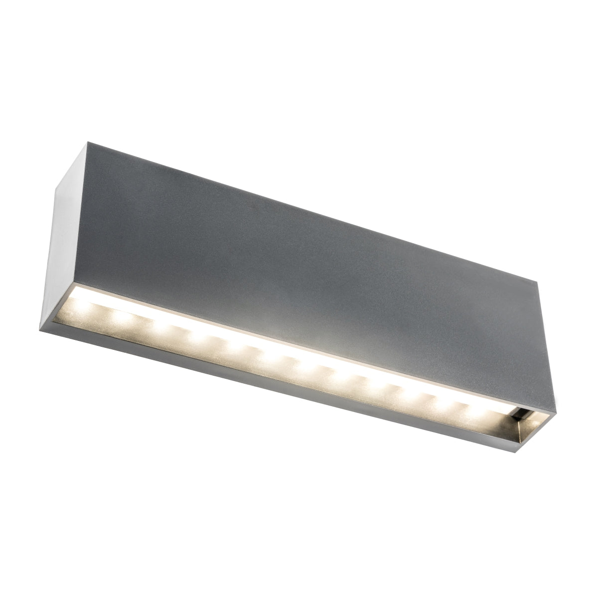 CGC DARNA Black Slim LED Outdoor Wall Light Down 4000k Natural White IP65