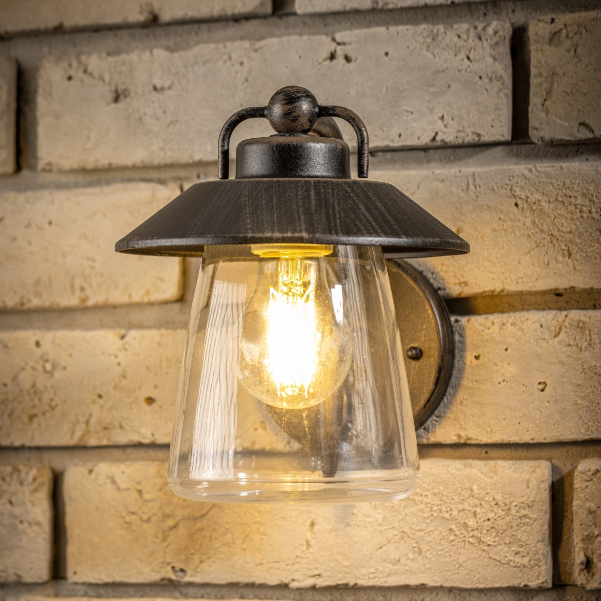 Curved Outdoor Wall Lights
