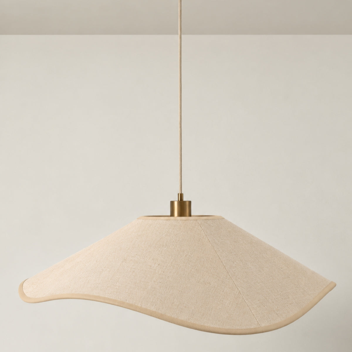 CGC Virelle Large 60cm Oatmeal Linen Easy Fit Lampshade