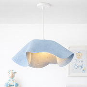 CGC Flora 64cm Baby Blue Floppy Fabric Lampshade