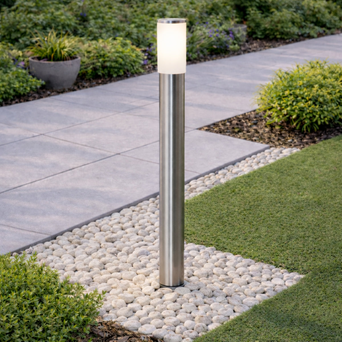 CGC ASTER Stainless Steel 1M Outdoor Post Light