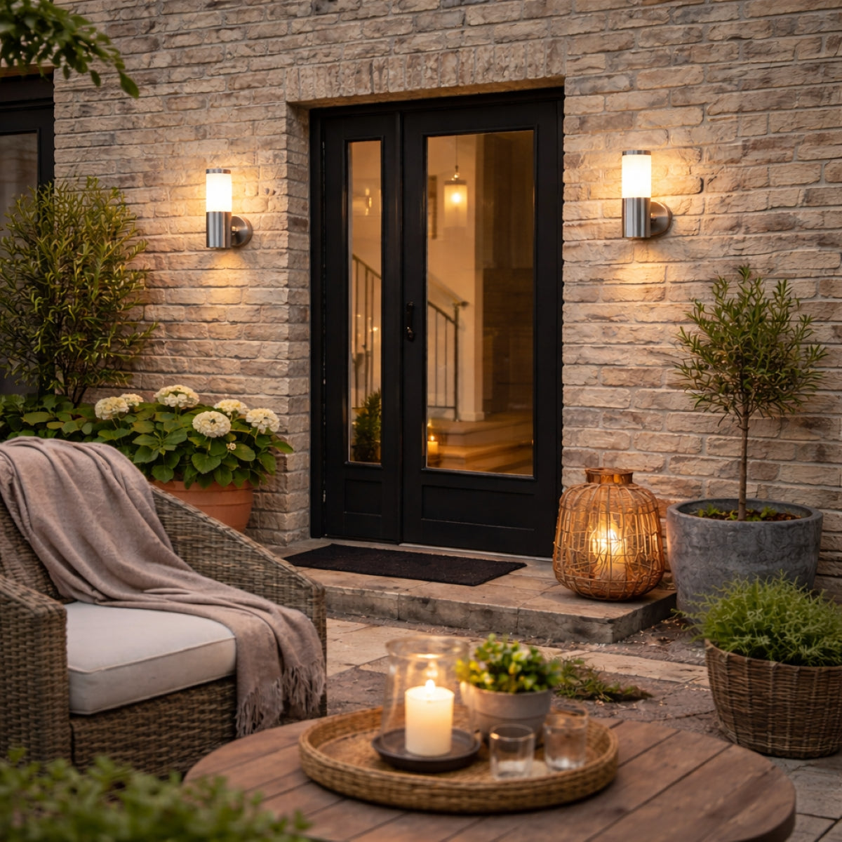 CGC ASTER Stainless Steel Outdoor Wall Light