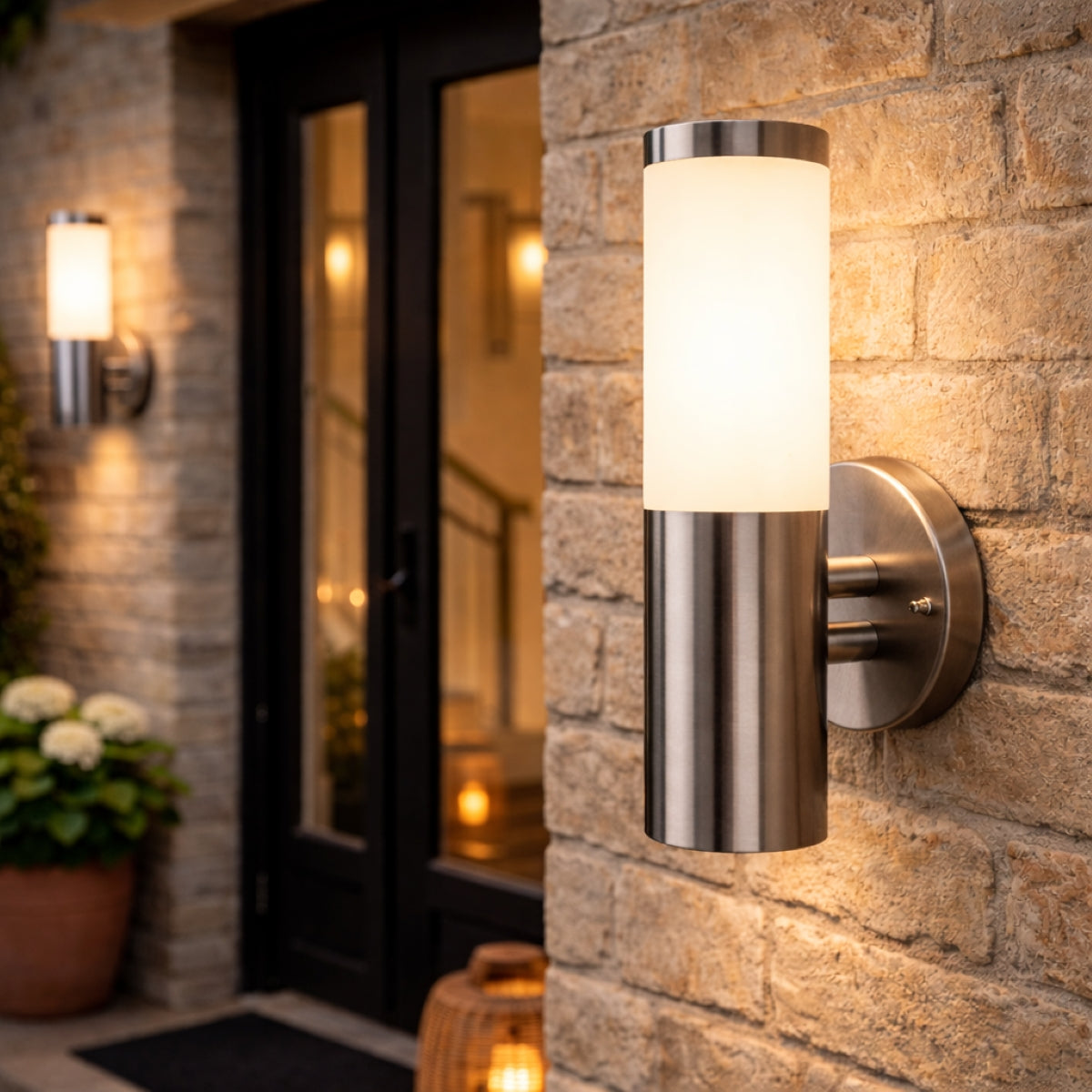 CGC ASTER Stainless Steel Outdoor Wall Light