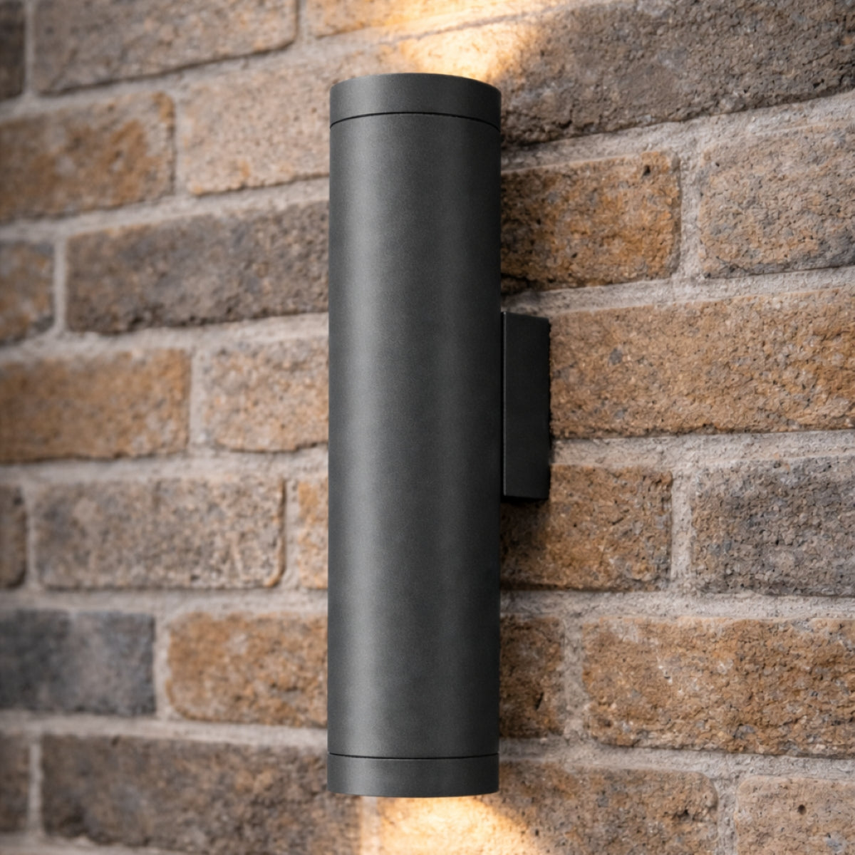 CGC LUCAS Dark Grey Anthracite Extra Long GU10 Double Up and Down Outdoor Wall Light Spotlight IP44 Aluminium