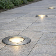 CGC NOLA Round Small Single Stainless Steel Inground Or Decking Lights