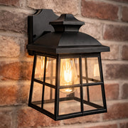 CGC HENRI Black Outdoor Wall Lantern Light