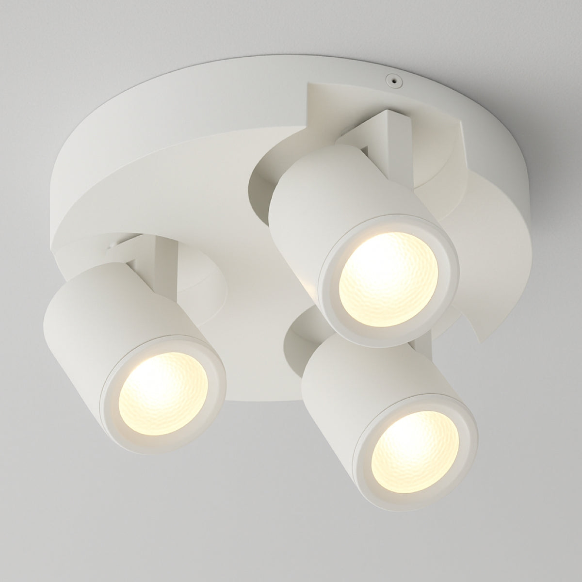 CGC CARLA Triple White Modern Cylinder Spotlights