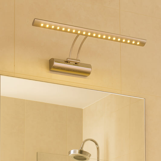 CGC KAT LED Satin Nickel Wall Light With Switch