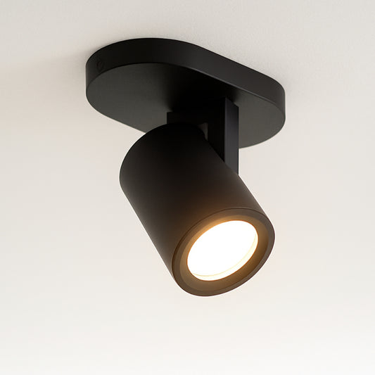 CGC CARLA Single Black Modern Cylinder Spotlights