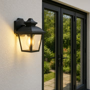 CGC HOPE Black Outdoor Wall Lantern Light
