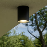 CGC LEN Round Dark Grey Anthracite Outdoor Surface Mount Downlight