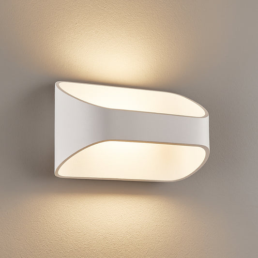 CGC COLTON White Halo Up Down LED Wall Light 10W