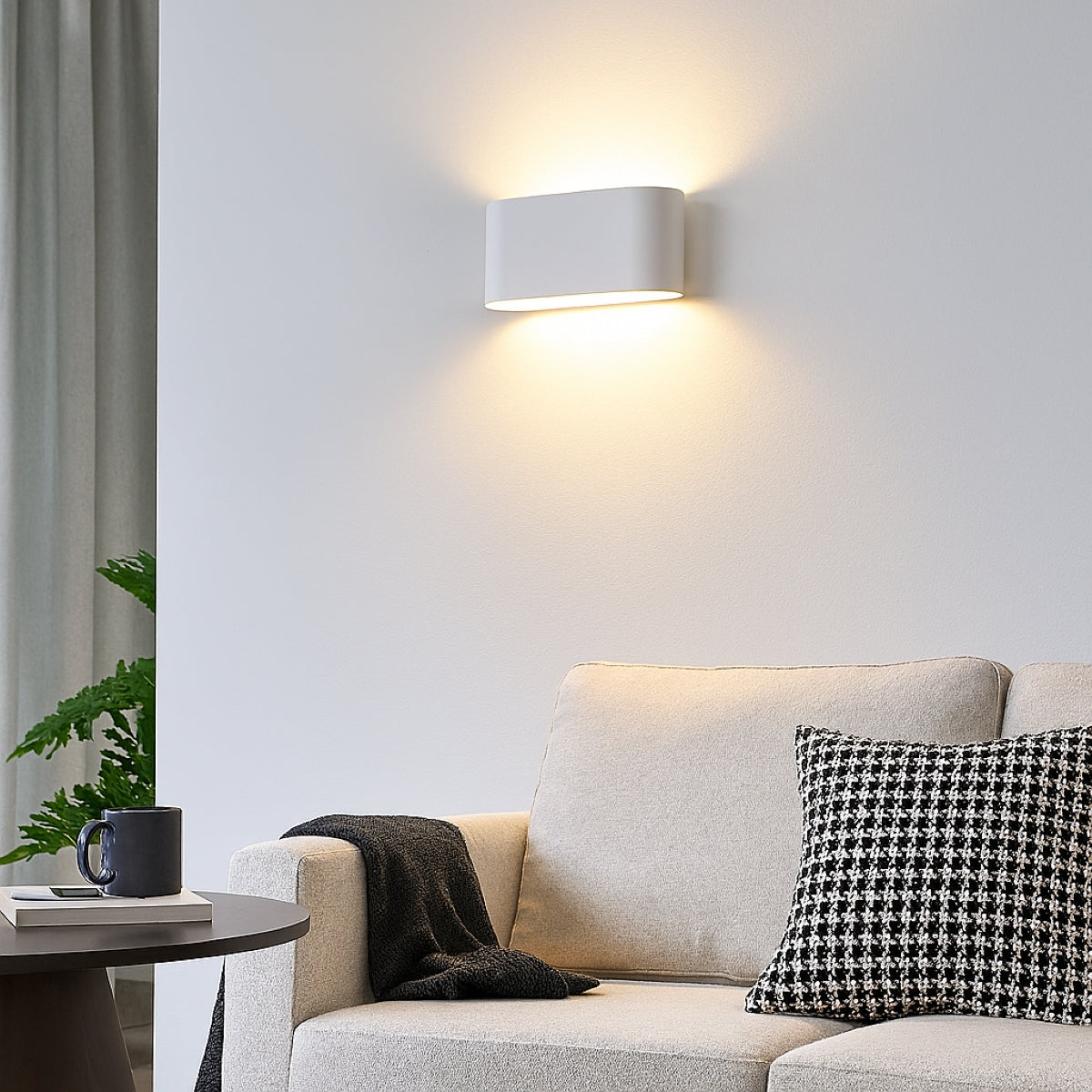 CGC JONO White Up Down LED Wall Light
