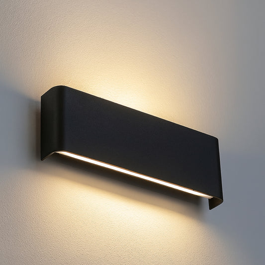 CGC ACE Black Up Down LED Wall Light 10W