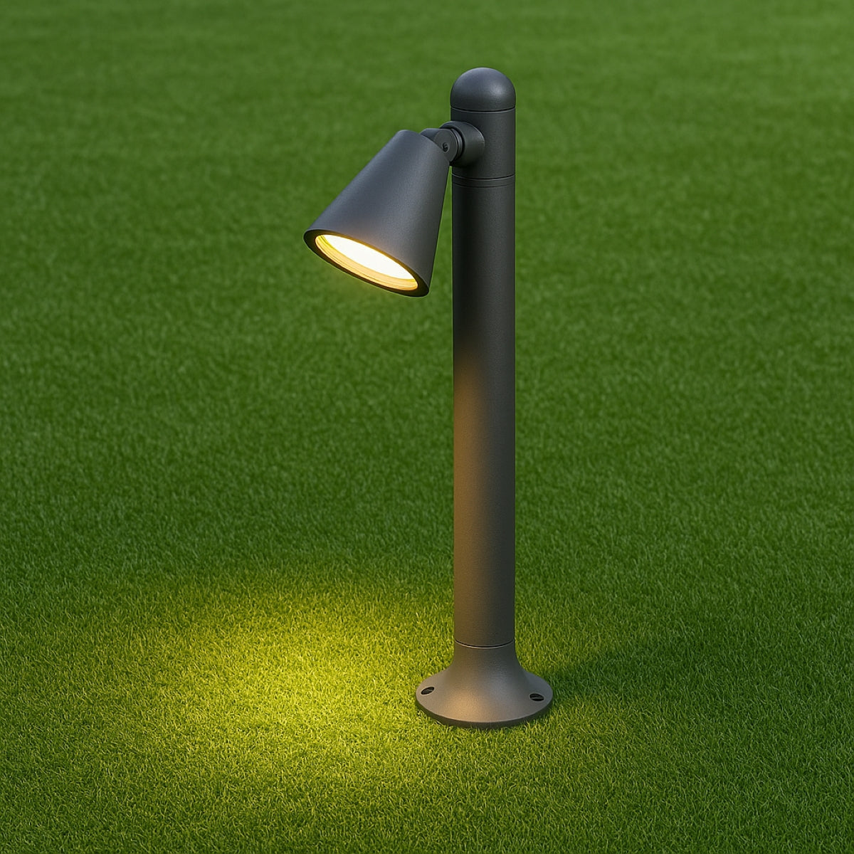 CGC MOLLY Dark Grey Cone Medium Post Light