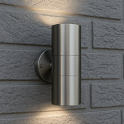 CGC ALESHA Stainless Steel Outdoor Up / Down Wall Light