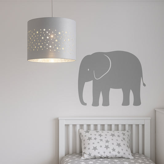CGC STARDUST Grey Star Easy Fit Lamp Shade