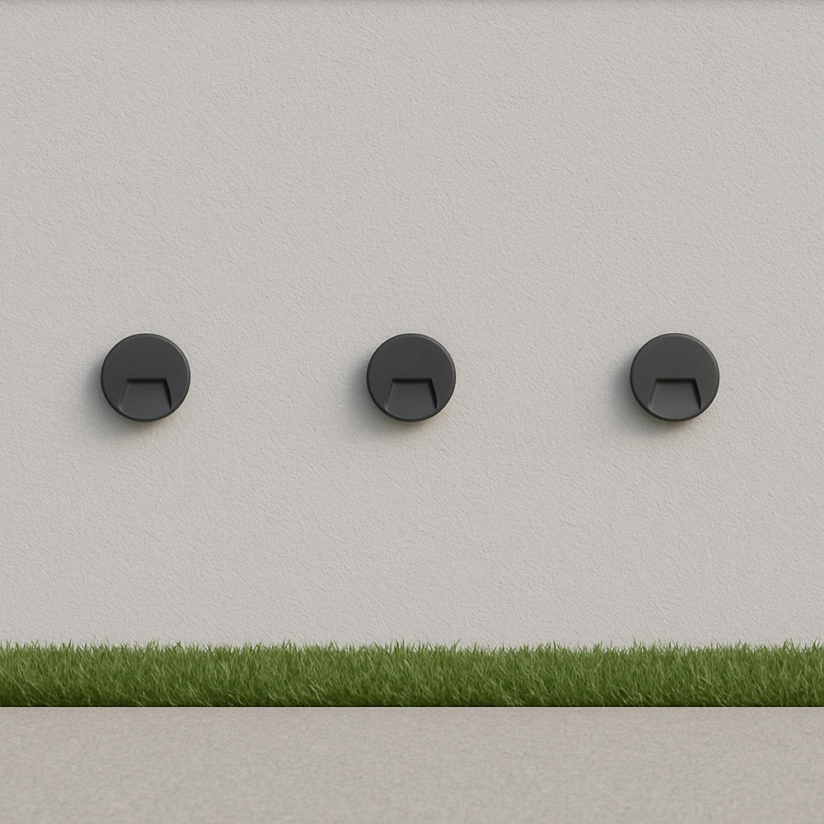 CGC PRIMROSE Black LED Round Outdoor Down Light