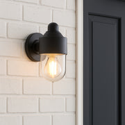CGC VERONICA Black Cylinder Modern Outdoor Light