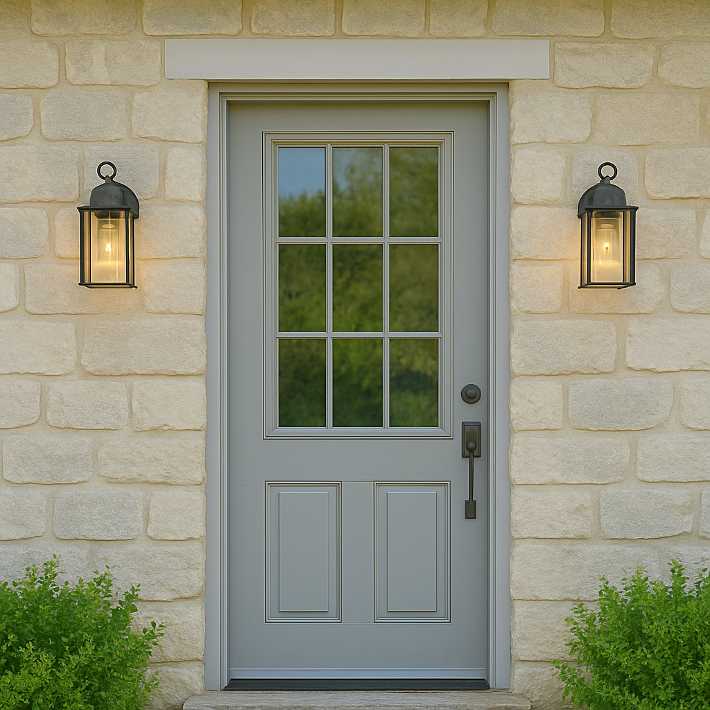 CGC FREYA Bevelled Glass Antique Bronze Coach Lantern Wall Light Porch