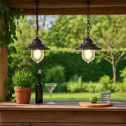 CGC RYDER Black Hanging Lantern Outdoor Light