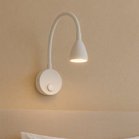 CGC STONEY LED White Flexible Wall Light Bedside Table Reading Light