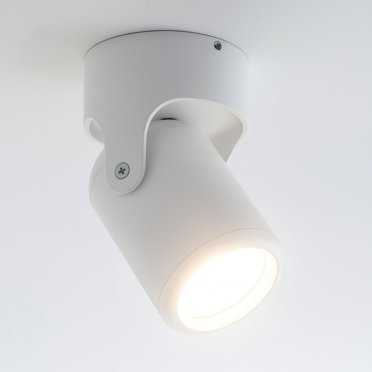 CGC FRAN White GU10 Ceiling Wall Spot Light With Adjustable Head