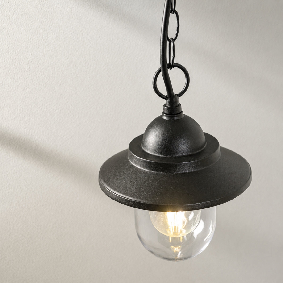 CGC RYDER Black Hanging Lantern Outdoor Light
