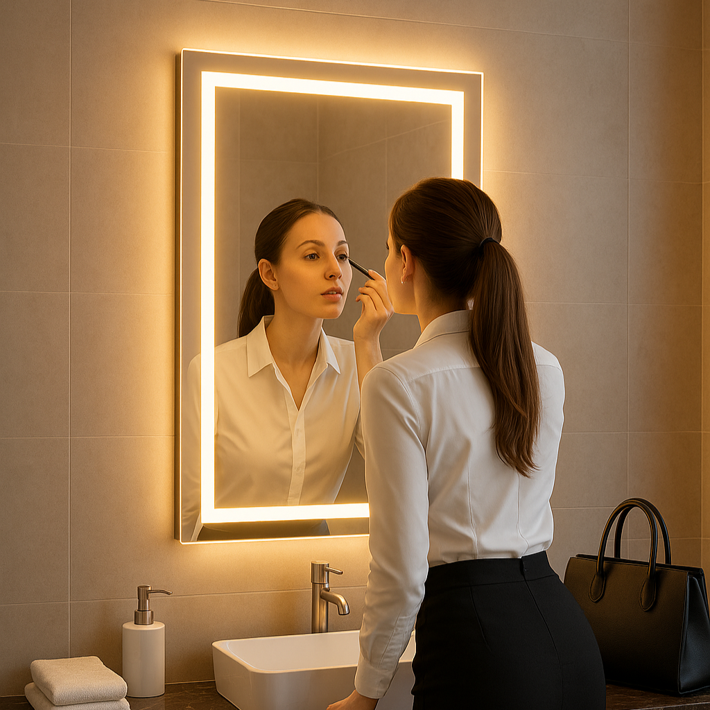 CGC JULIANA LED Illuminated Bathroom Mirror Light 800x500mm