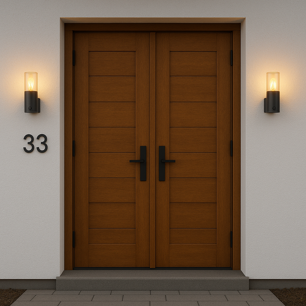 CGC BLUEBELL Dark Grey Cylinder Wall Light with PIR Motion Sensor