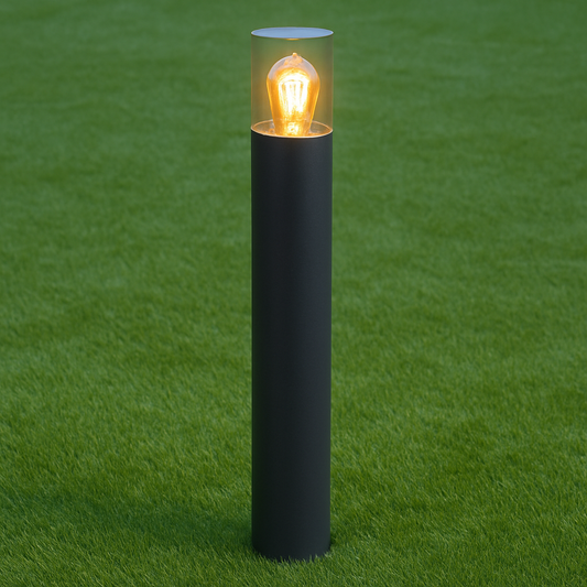 CGC BLUEBELL Dark Grey Tall Post Light 80cm