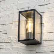 CGC SIENNA Black Outdoor Lantern Light