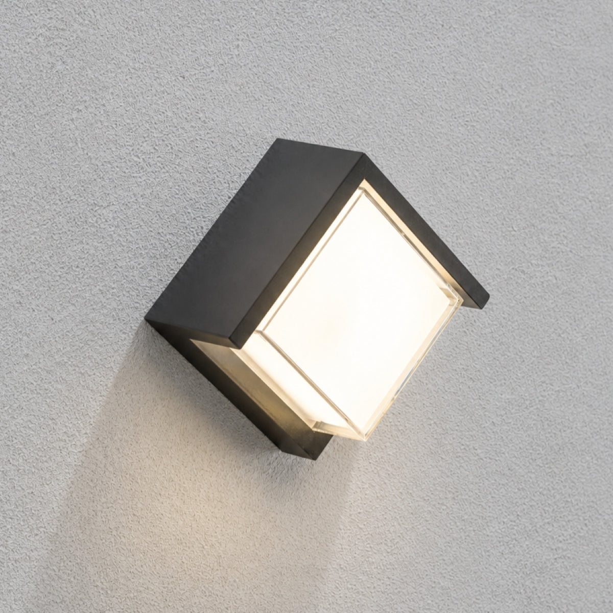 CGC SOPHIA Square Black & White LED Wall Or Ceiling Light