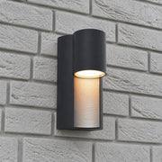 CGC GEMMA Dark Grey Curved LED Outdoor Wall Light