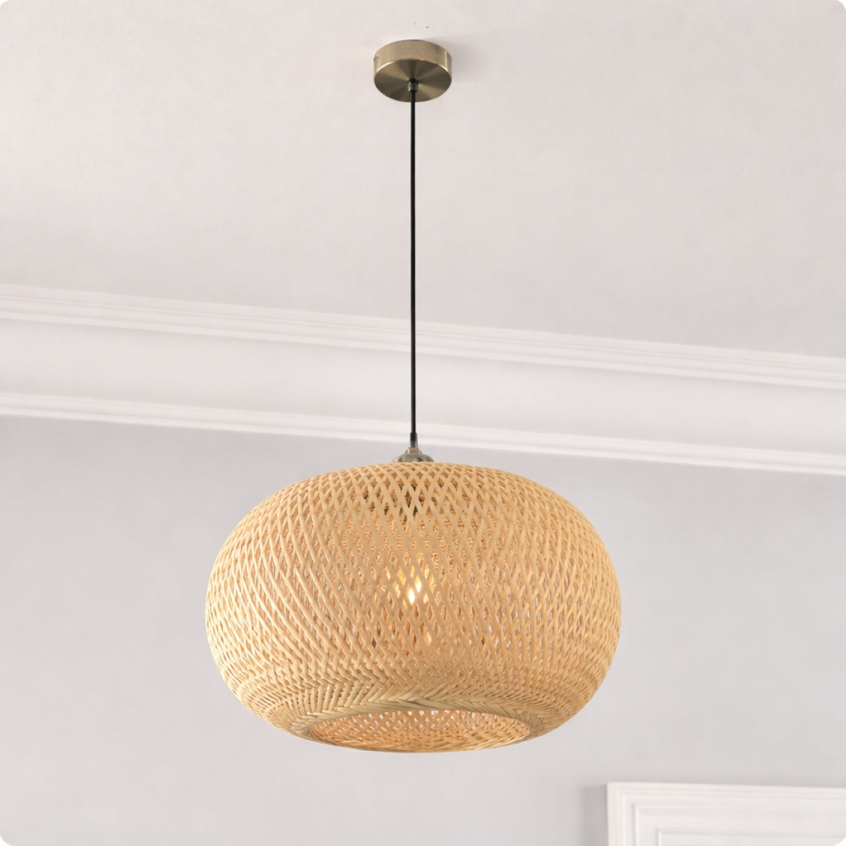 CGC Arden Bamboo Easy Fit Hand Made Lampshade