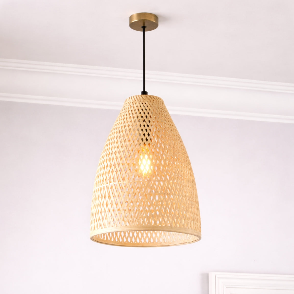 CGC Calista Bamboo Easy Fit Hand Made Lampshade